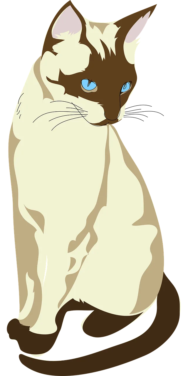 Siamese cat Siamese Cat Stickdatei – Kinder