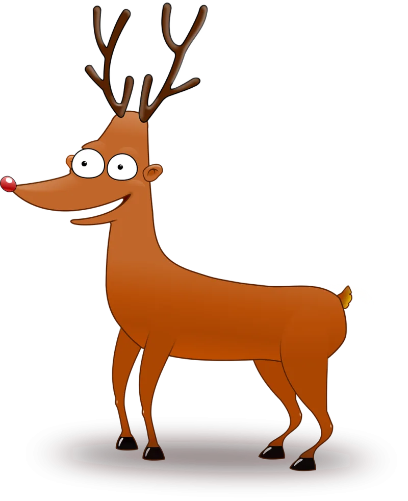 Reindeer Rudolph Christmas Stickdatei – Weihnachten