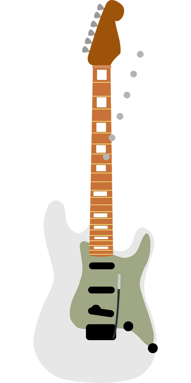Guitar Instrument Musical Stickdatei – Musik
