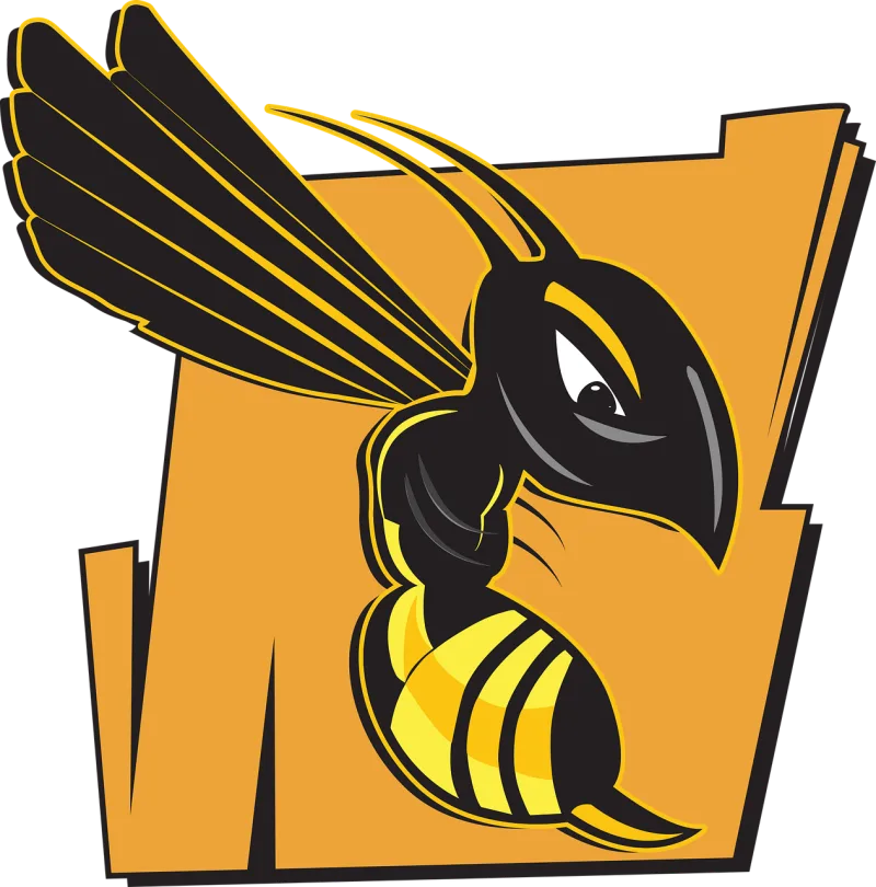 Wasp Bee Hornet Stickdatei – Tiere
