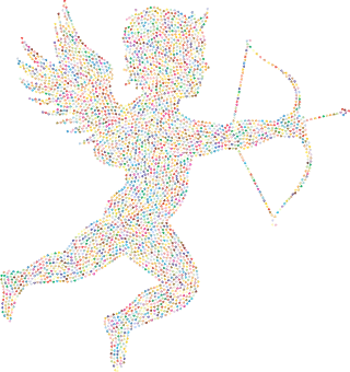 Cupid Nature Love Stickdatei