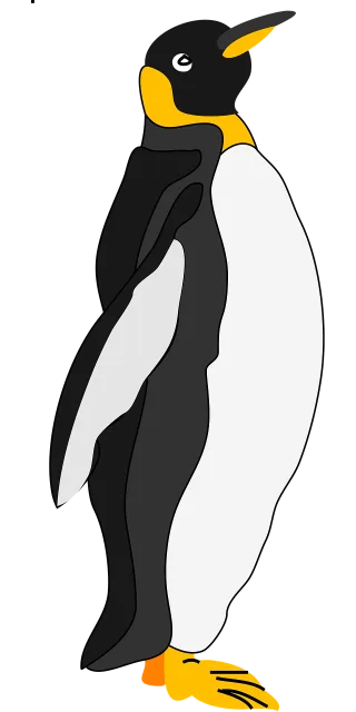 Penguin Bird Nature Stickdatei
