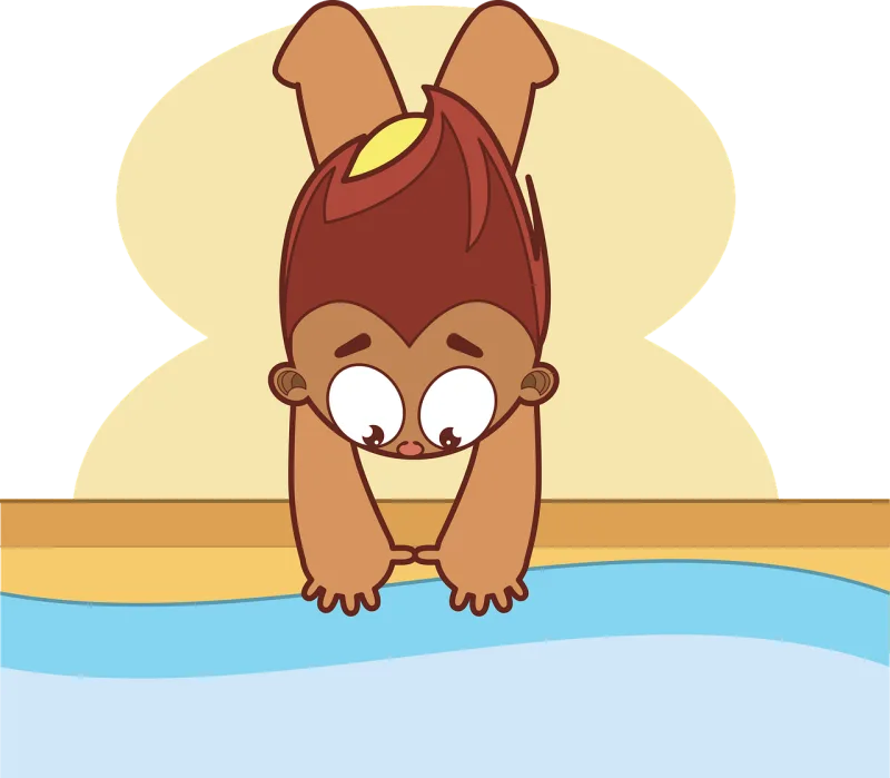 Pool Summer Dive Stickdatei – Sport