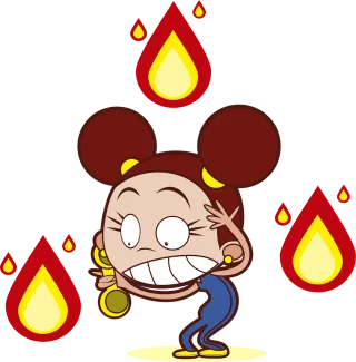 Fire Girl Fireman Stickdatei