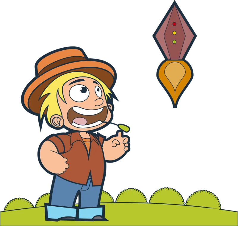 Bumpkin Balloon Hat Stickdatei – Kinder