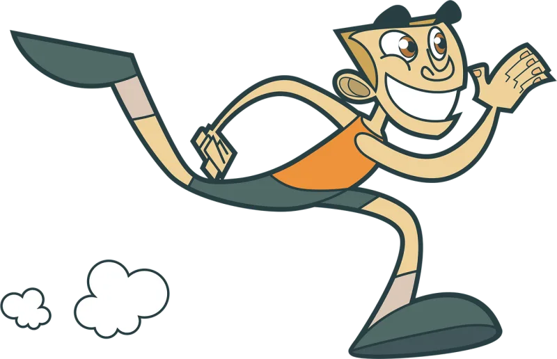 Man Running Marathon Stickdatei – Sport