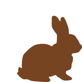 Bunny Chocolate Easter Stickdatei
