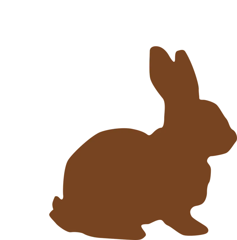 Bunny Chocolate Easter Stickdatei – Essen & Trinken