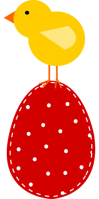 Chick Animal Bird Stickdatei – Natur