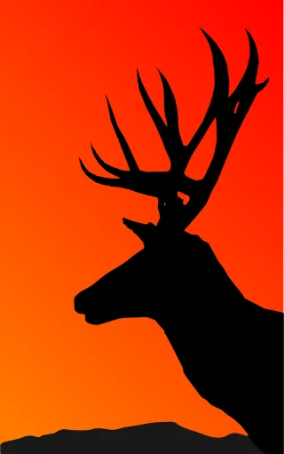 Deer Animal Mammal Stickdatei