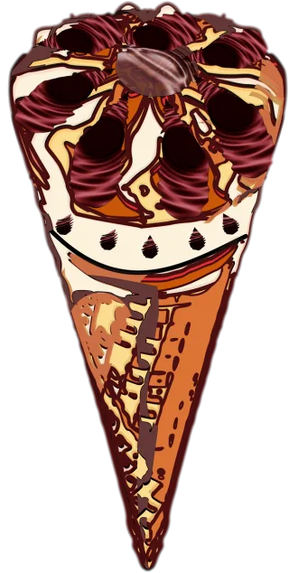 Ice cream Fresh Ice Stickdatei
