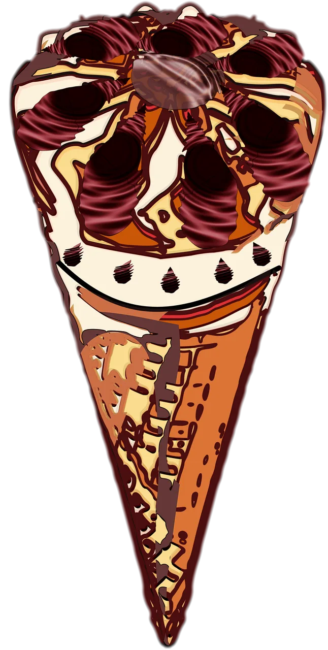 Ice cream Fresh Ice Stickdatei – Essen & Trinken