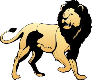 Lion Animal Tail Stickdatei