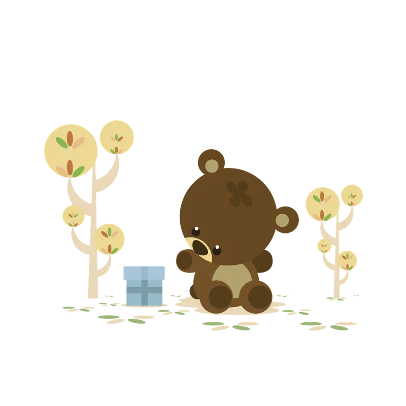 Little bear Plush Teddy Stickdatei – Kinder