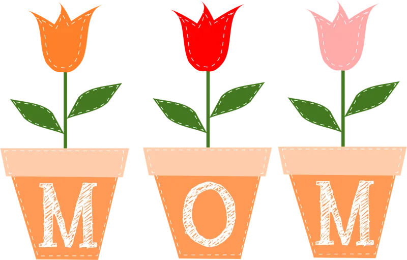 Tulips Flower wallpaper Flowers Stickdatei – Blumen
