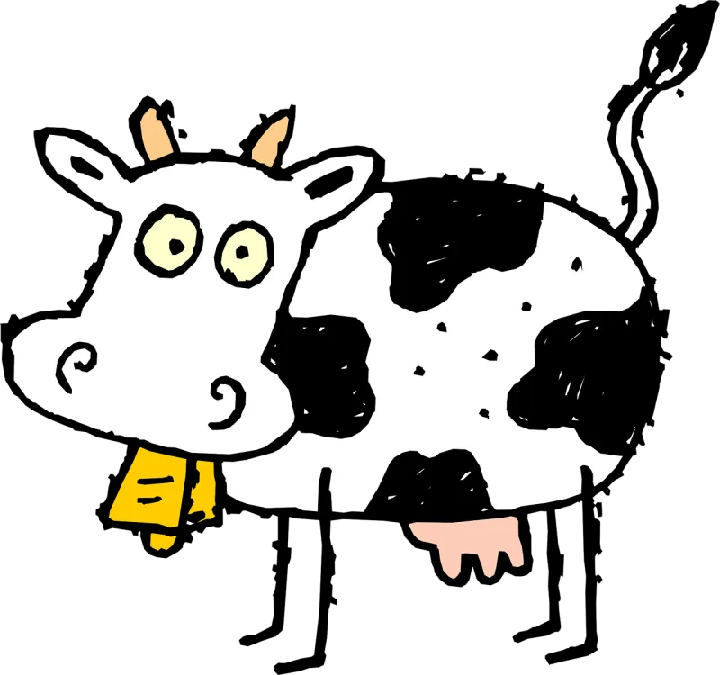 Cow Bell Horns Stickdatei – Weihnachten