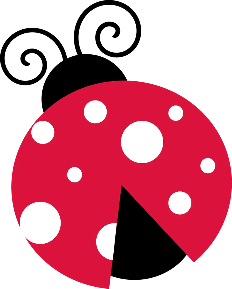 Ladybug Lady Bug Stickdatei – Tiere