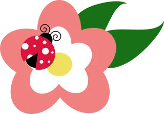 Leaf March Flower Stickdatei