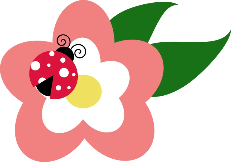 Leaf March Flower Stickdatei – Tiere