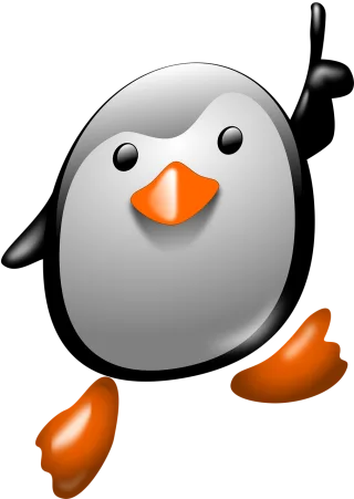 Penguin Bird Finger Stickdatei