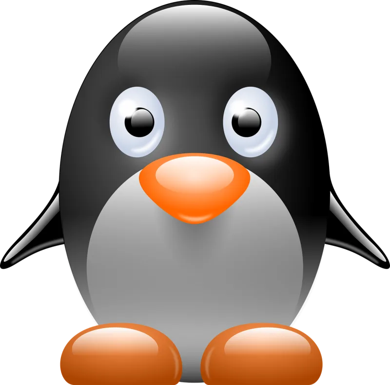 Penguin Linux Small Stickdatei – Tiere