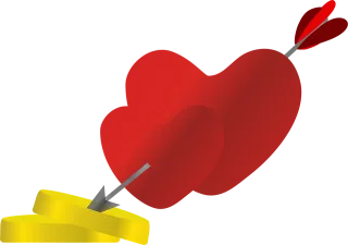 Heart Ring Wedding Stickdatei