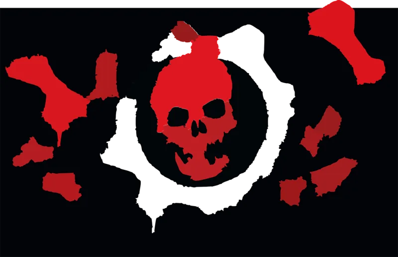 Skull Danger Scary Stickdatei – Kinder