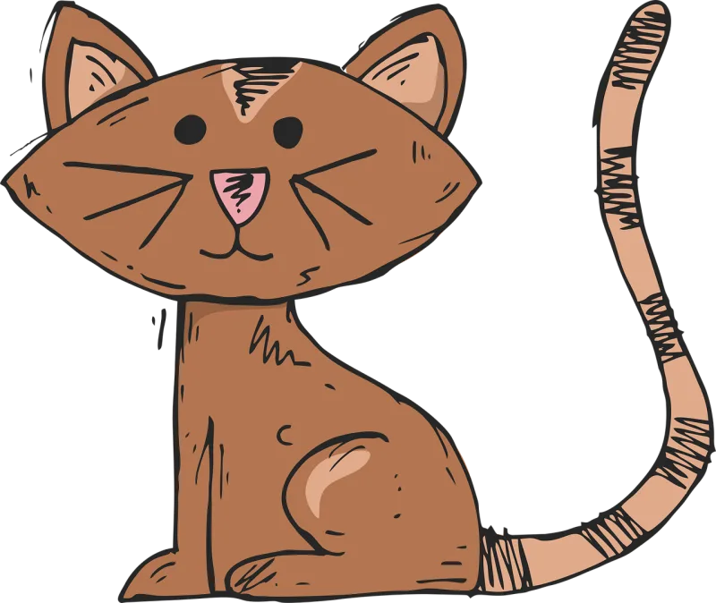 Cat The animal Drawing Stickdatei – Tiere