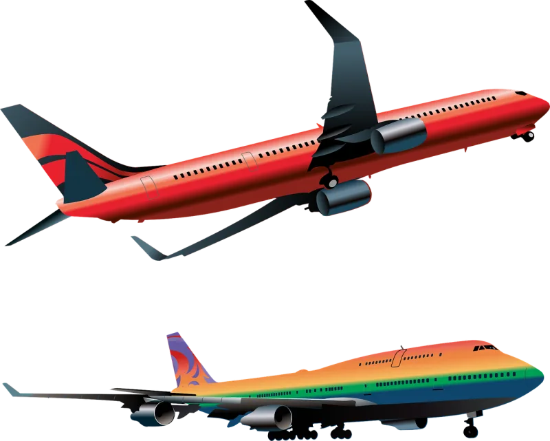 Air Transport Airplane Stickdatei – Fahrzeuge