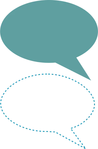 Bubble Shape Speech Stickdatei – Kinder
