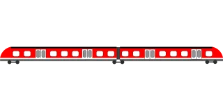 Train Rail Traffic Stickdatei