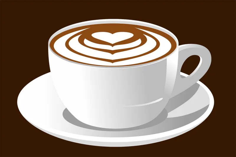 Coffee Cup Heart Stickdatei – Herzen & Liebe