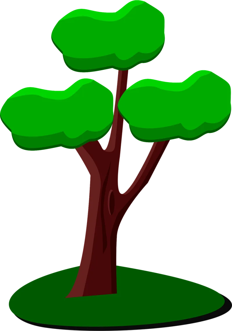 Tree Design Green Stickdatei – Natur