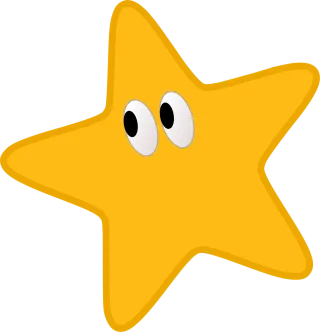 Star Yellow Yellow star Stickdatei