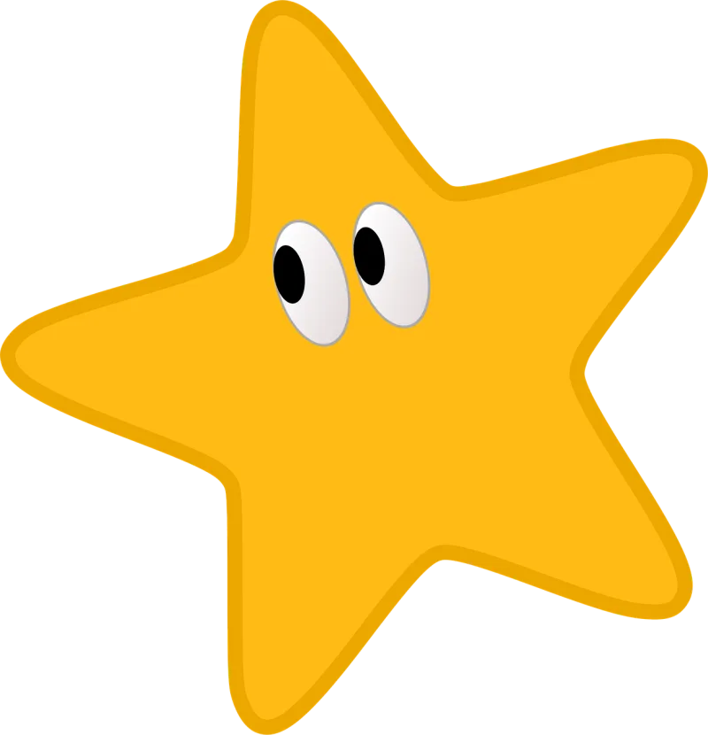 Star Yellow Yellow star Stickdatei – Weihnachten