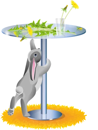 Bunny Hare Animal Stickdatei