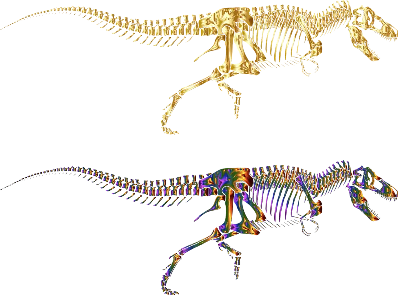 Tyrannosaurus rex Dinosaur Silhouette Stickdatei – Kinder