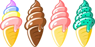 Ice cream Dessert Chocolate Stickdatei