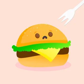 Hamburger Burger Food Stickdatei