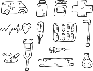 Doctor The doctor Icon Stickdatei