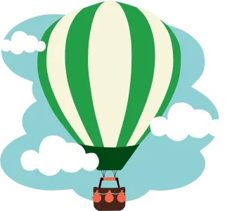 Balloon Air balloon Hot air balloon Stickdatei