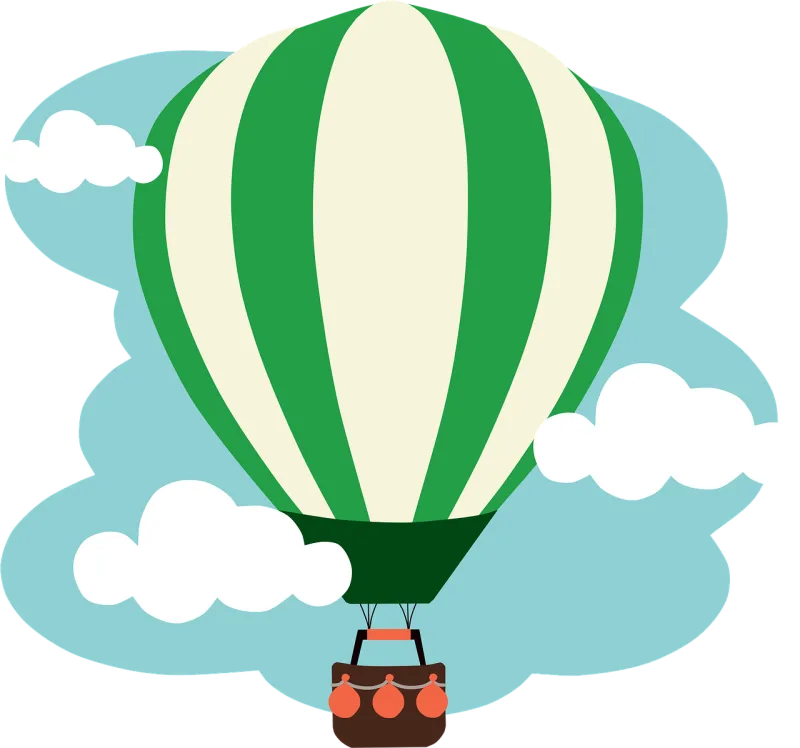 Balloon Air balloon Hot air balloon Stickdatei – Kinder