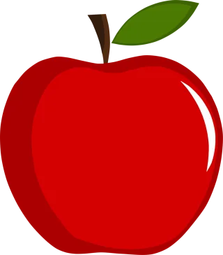Apple Fruit Red Stickdatei – Essen & Trinken