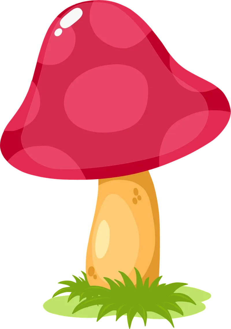 Mushroom Fungi Plant Stickdatei – Natur