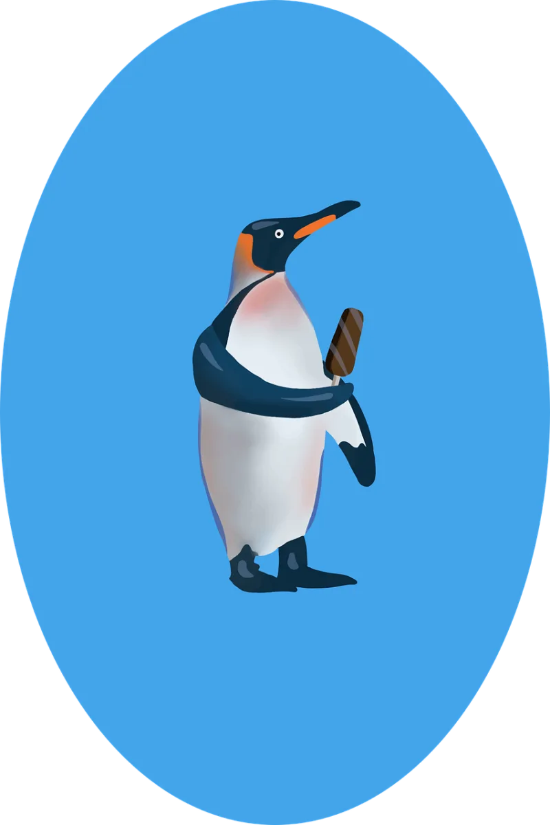 Penguin Bird Antarctica Stickdatei – Kinder
