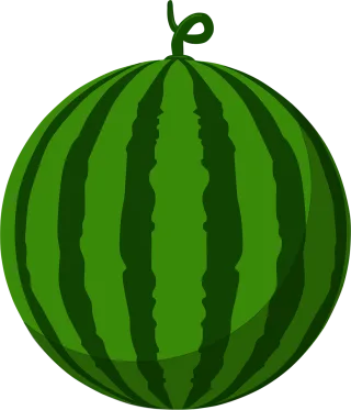 Watermelon Nature Melon Stickdatei