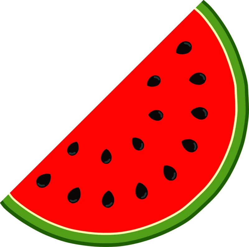 Watermelon Melon Fruit Stickdatei – Essen & Trinken