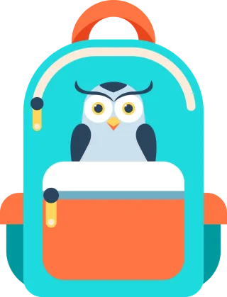 Bag School Backpack Stickdatei – Tiere
