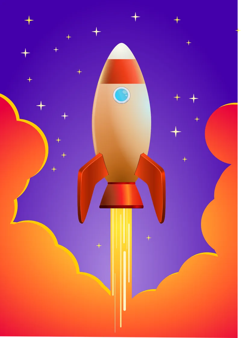Rocket Astronomy Release Stickdatei – Kinder