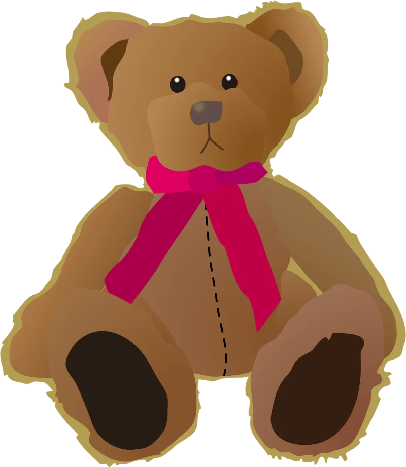 Bear Toys Teddy Stickdatei – Kinder